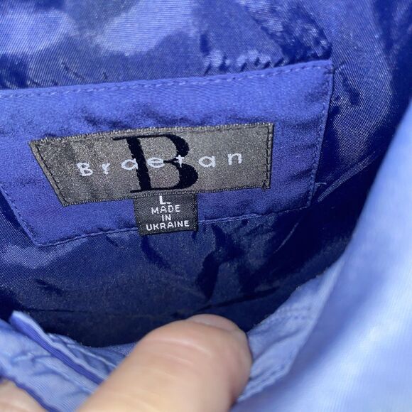 Braetan Women’s Hooded Coat Size Large Blue Outdoors Going Out Party Comfort - Picture 2 of 12